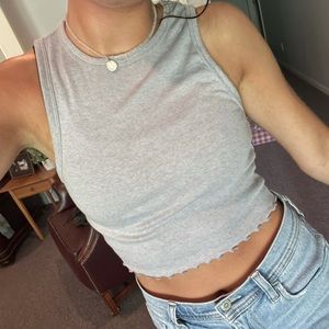 Grey Tank Lettuce Edge